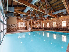 Indoor pool, outdoor pool