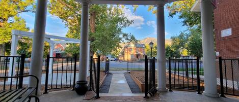 Enceinte de l’hébergement