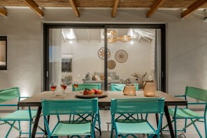 Dining - Tsilivi Pandessia Villa with private pool (Planos)