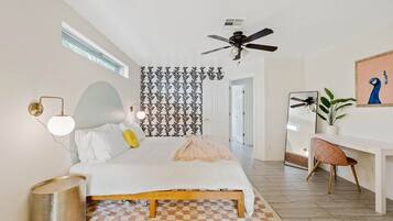 4 bedrooms, iron/ironing board, travel crib, WiFi