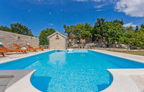 Piscine chauffée