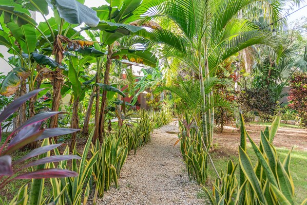 Overnattingsstedets uteområder