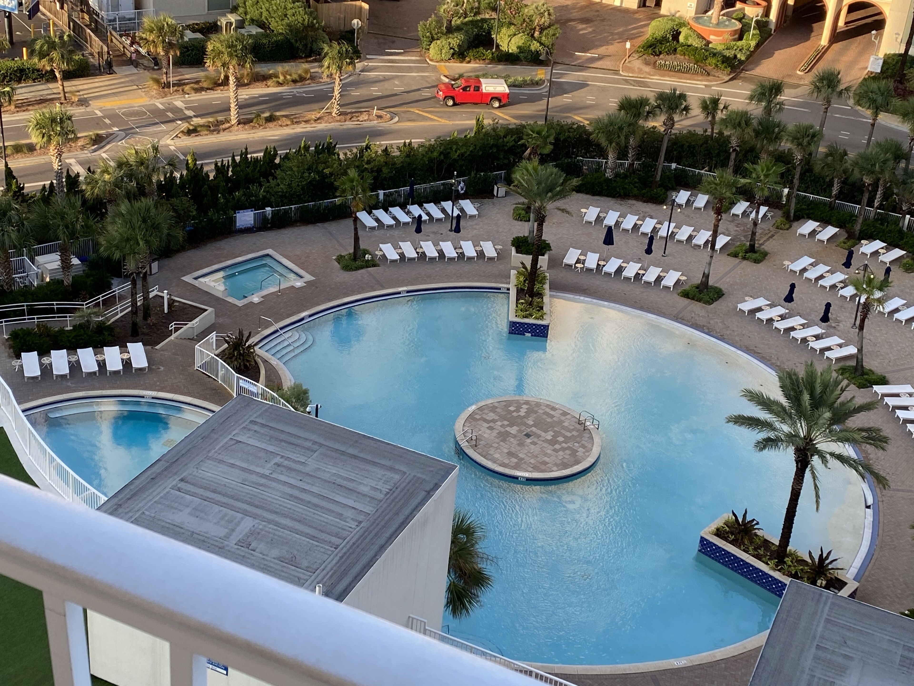 Piscina externa, piscina aquecida