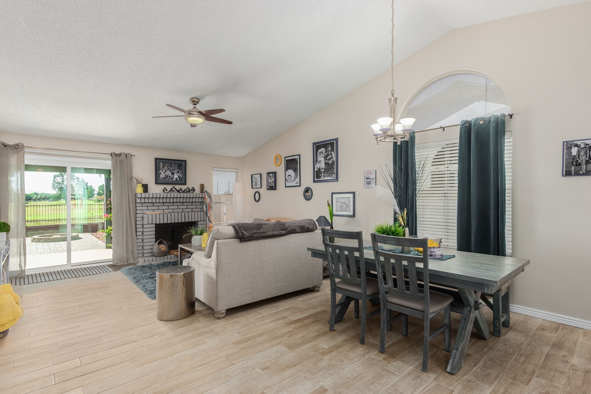 Älytelevisio, takka