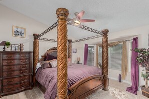 3 soverom, safe på rommet, strykejern/-brett og wi-fi (inkludert)