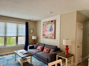 Smart TV, streaming services - Walk to downtown T.C. New 2 Bedroom Condo! (Traverse City)