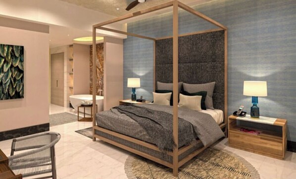 3 soveværelser, pengeskab på værelset, Wi-Fi