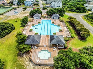 Pool - Eden Found | 290 ft to the beach | Private Pool, Hot Tub (Corolla)