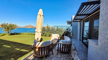 Apartemen Deluks | Pemandangan taman