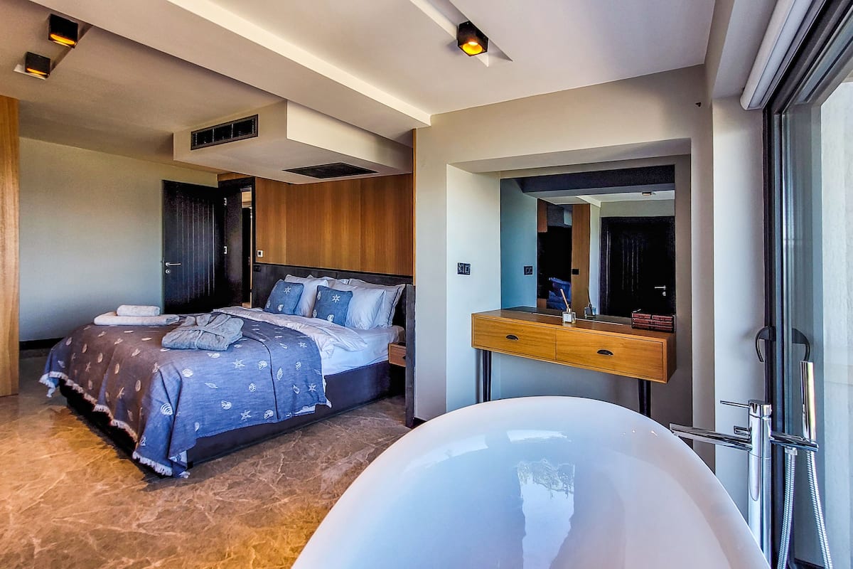 Deluxe-Apartment | 3 Schlafzimmer, BettwÀsche aus Àgyptischer Baumwolle