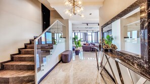 Deluxe Condo | Living area
