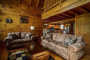 House, Multiple Beds (Lunar Lodge #317) | Living area - Lunar Lodge #317 (Sevierville)