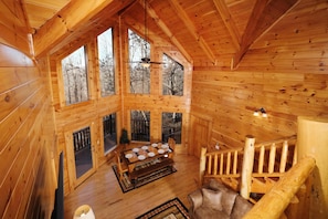 Huis, Meerdere bedden (Smoky Treehouse Lodge  #614) | Interieur