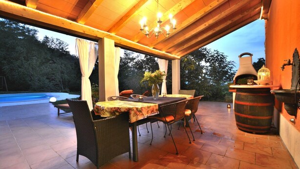 Unclassified image, 1 of 72, button - Pool House An ka in Marezige (Koper)