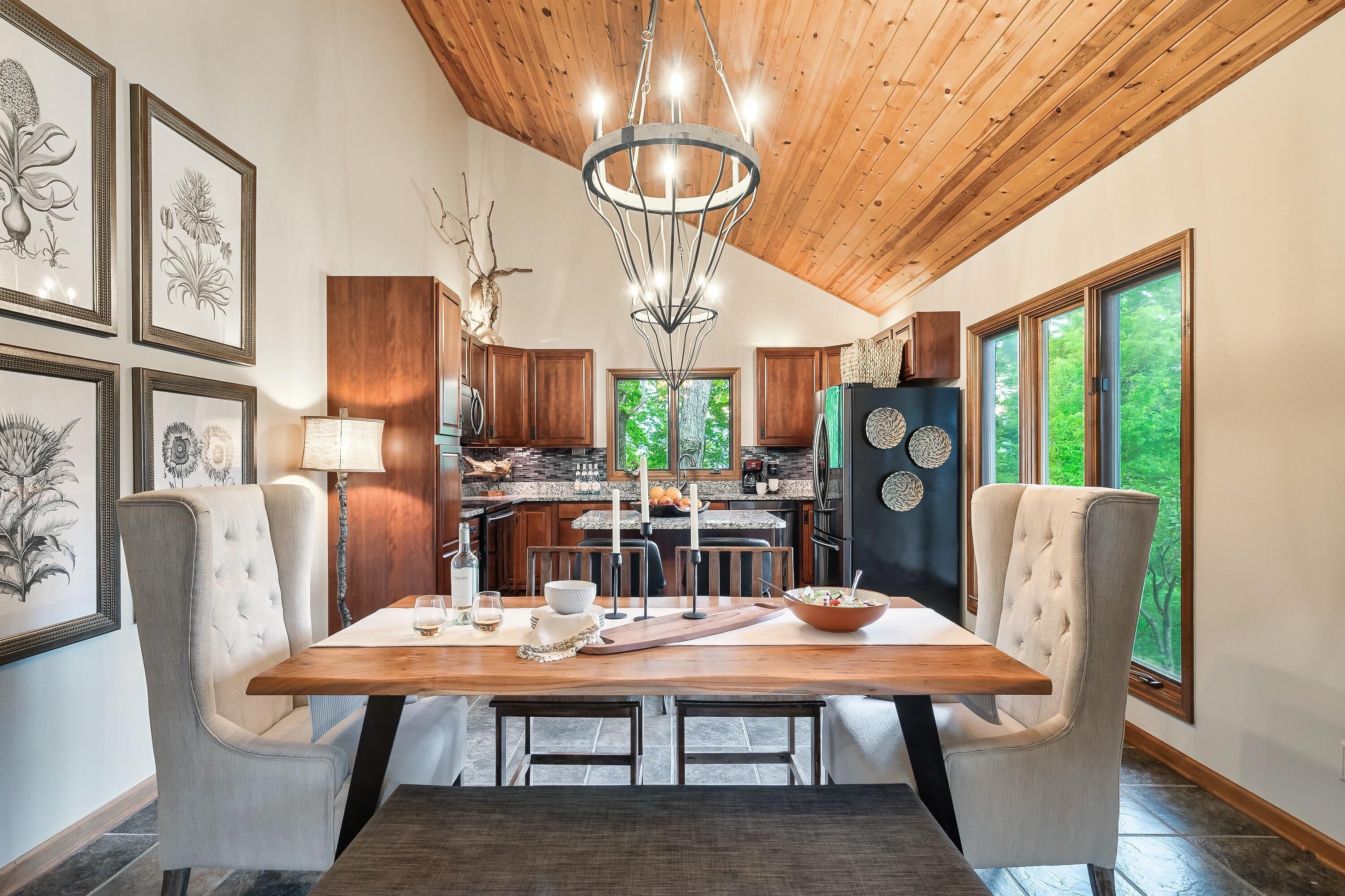 Nhà, nhiều giường (Cosby Contemporary Cabin) | Khu ăn uống