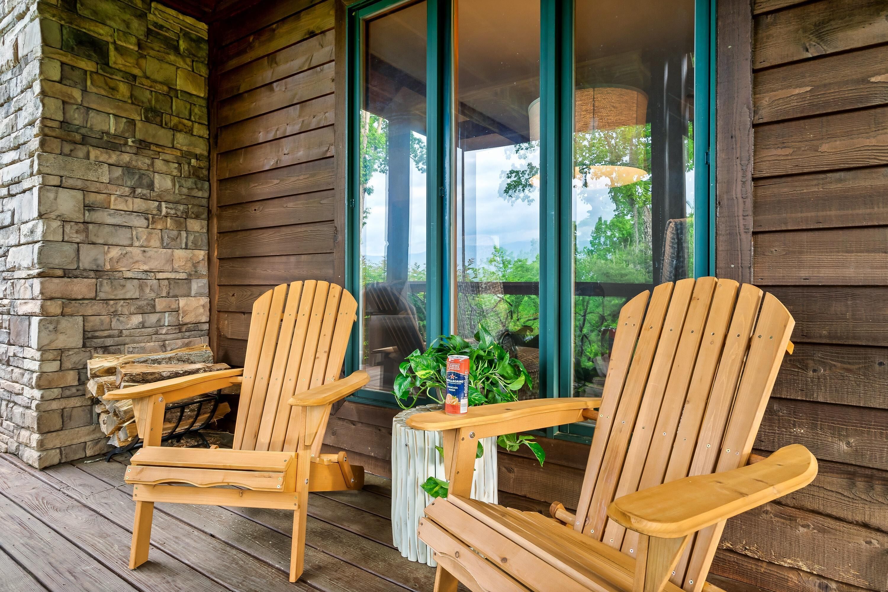 House, Multiple Beds (Cosby Contemporary Cabin) | Terrace/patio