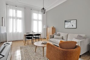 Tv och en stereo