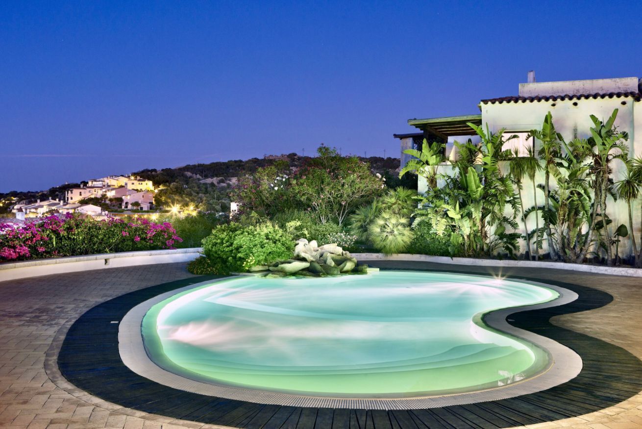 Una piscina riscaldata