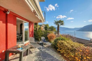 Terrace/patio - Casa brighella, Brissago, Switzerland (Brissago)
