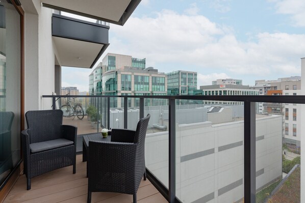 Apartamento, 1 quarto, sacada | Sacada