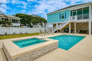 Pool - Charming beachfront apartment w/ beach access, pool central AC, & washer/dryer (North Myrtle Beach)