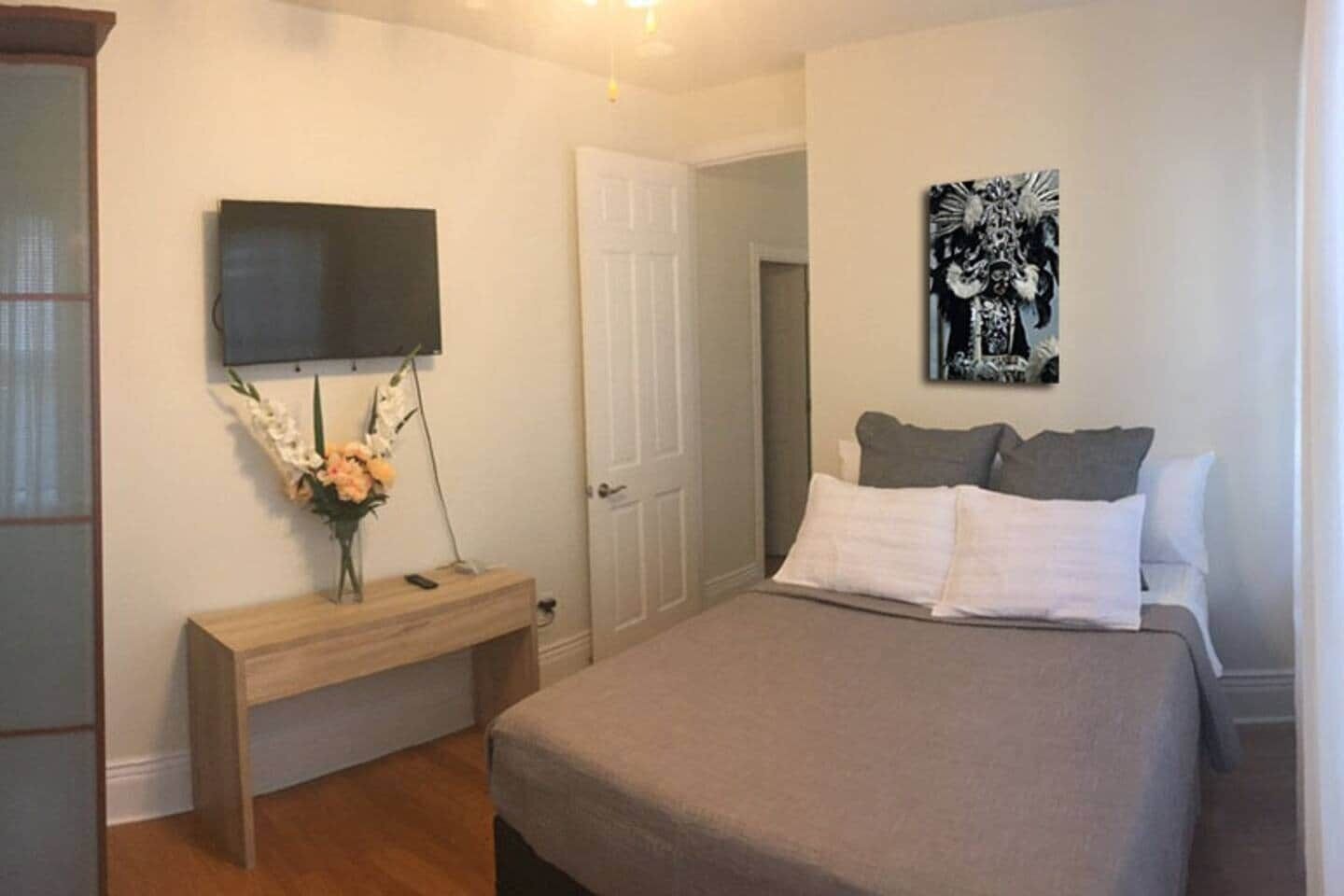 3 bedrooms, iron/ironing board, free WiFi