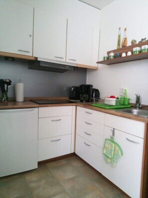 Private kitchen - FeWo Bergtraum. The good mood apartment. (Altenau)