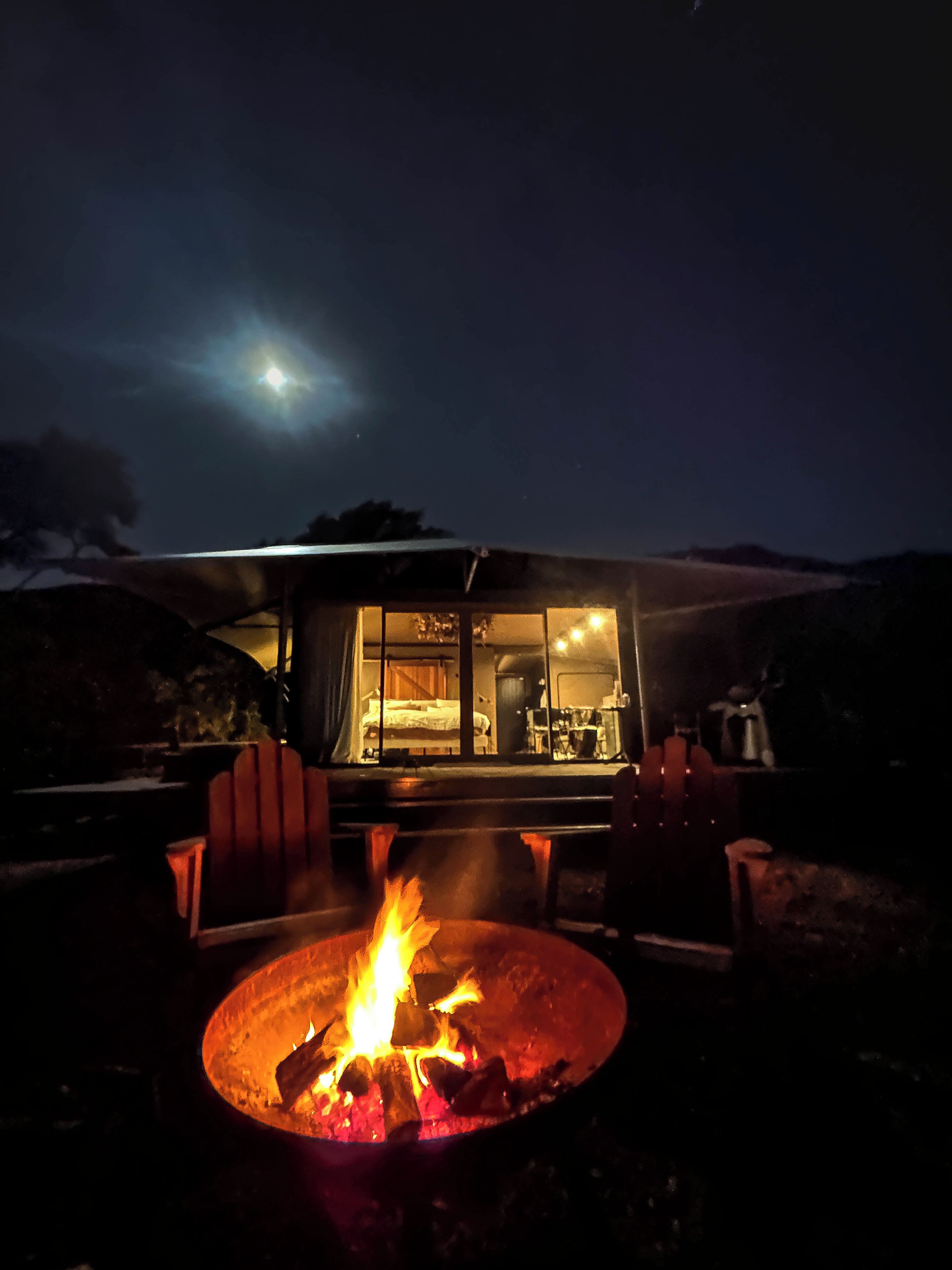 Façade de l’hébergement