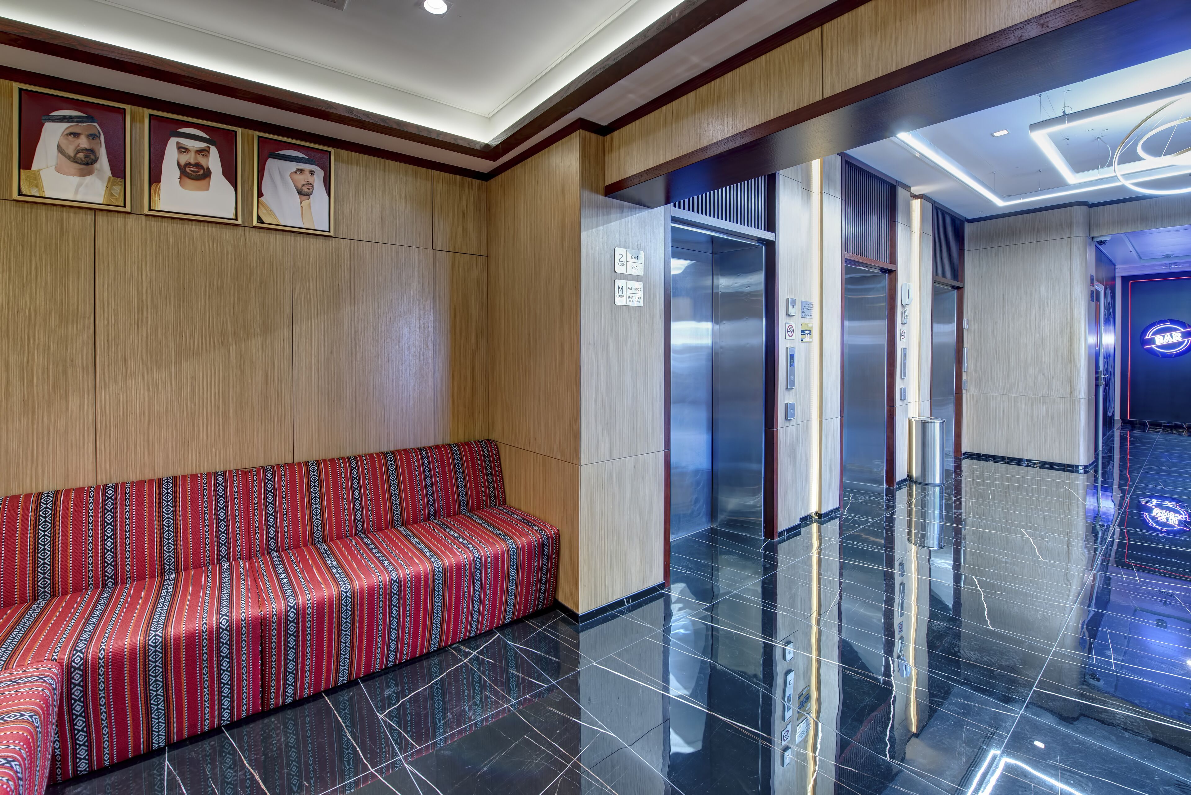 Sitzecke in der Lobby