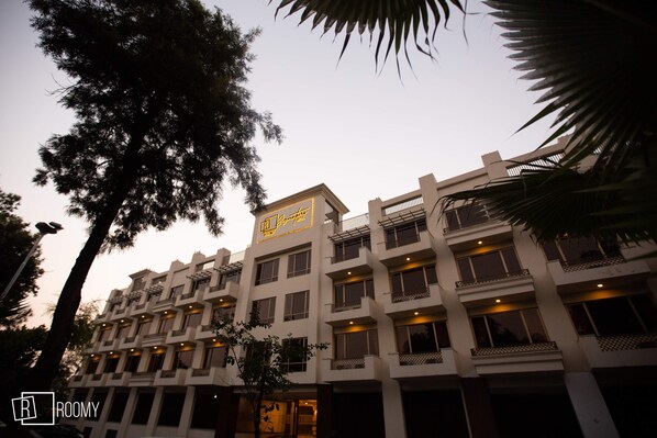 Façade de l’hébergement