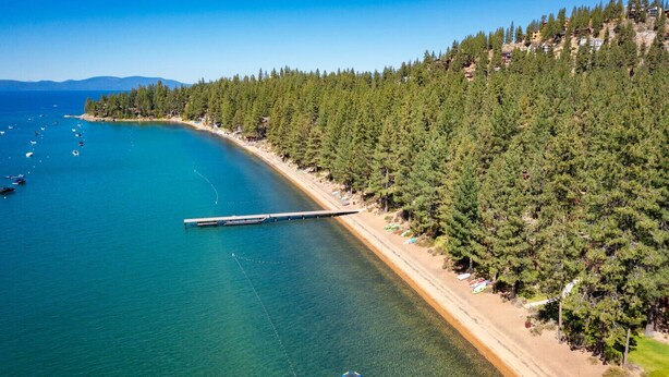 Beach nearby - Modern Condo | Private Beach & Decks | Sleeps 8 (Zephyr Cove)