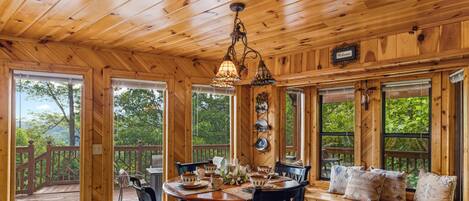 House, Multiple Beds (Mountain Music #339) | Dining