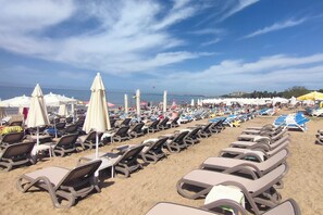 Private beach nearby