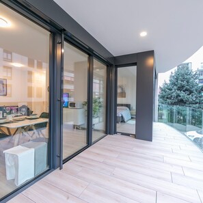 شقة | 1 غرفة نوم وخدمة الإنترنت