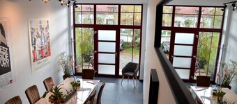 Industrial loft in a former barn