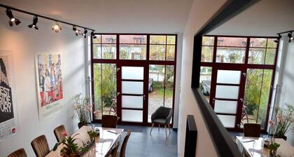 Loft industriel dans une ancienne grange