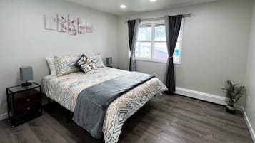 Apartment 2 | 2 svefnherbergi, rúmföt af bestu gerð, rúm með memory foam dýnum