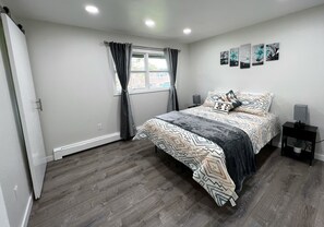 2 chambres, literie de qualité supérieure, matelas mémoire de forme