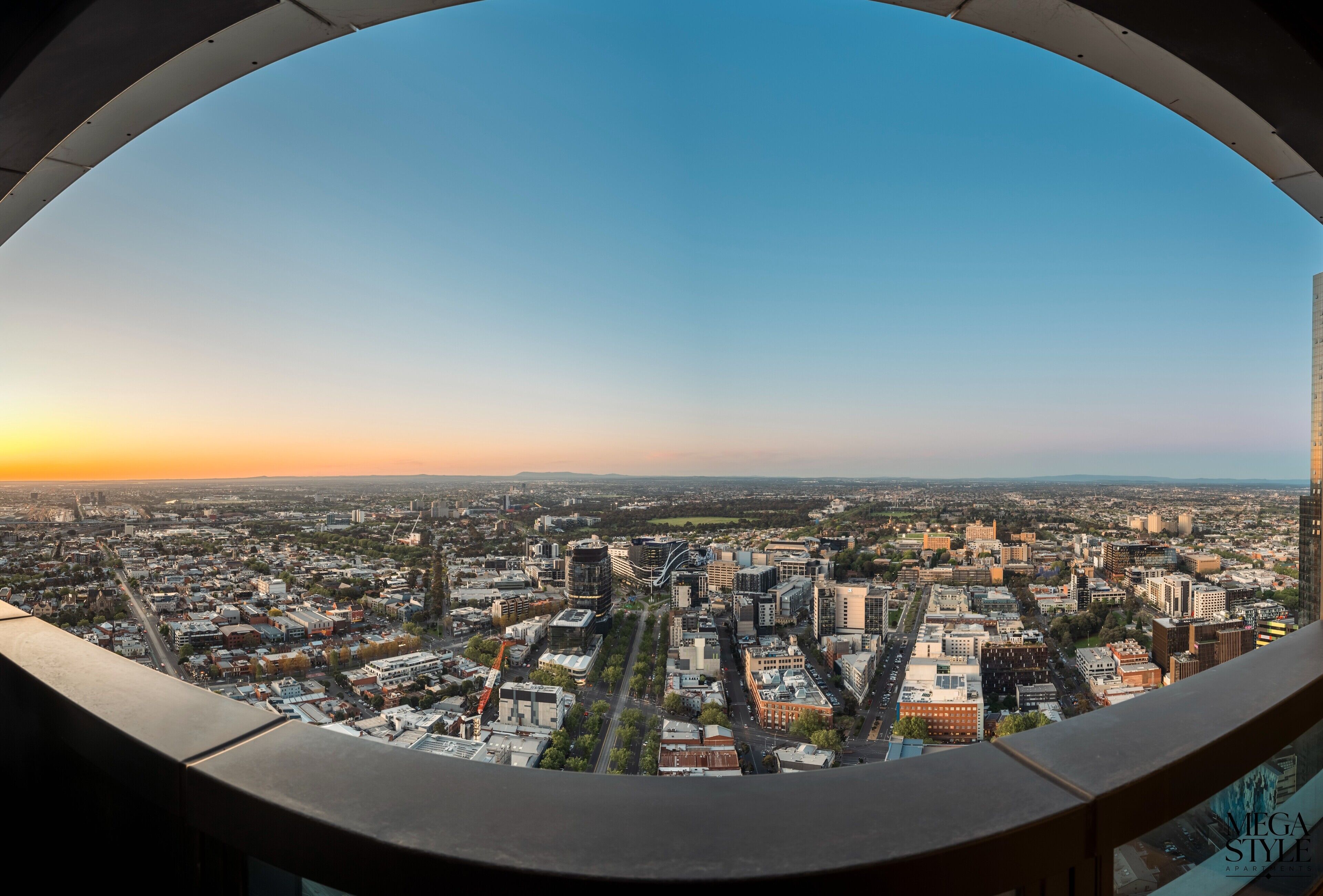 City view from property