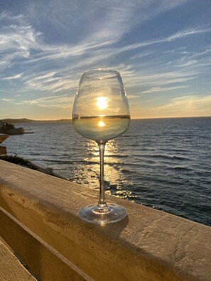 Vue depuis l’hébergement