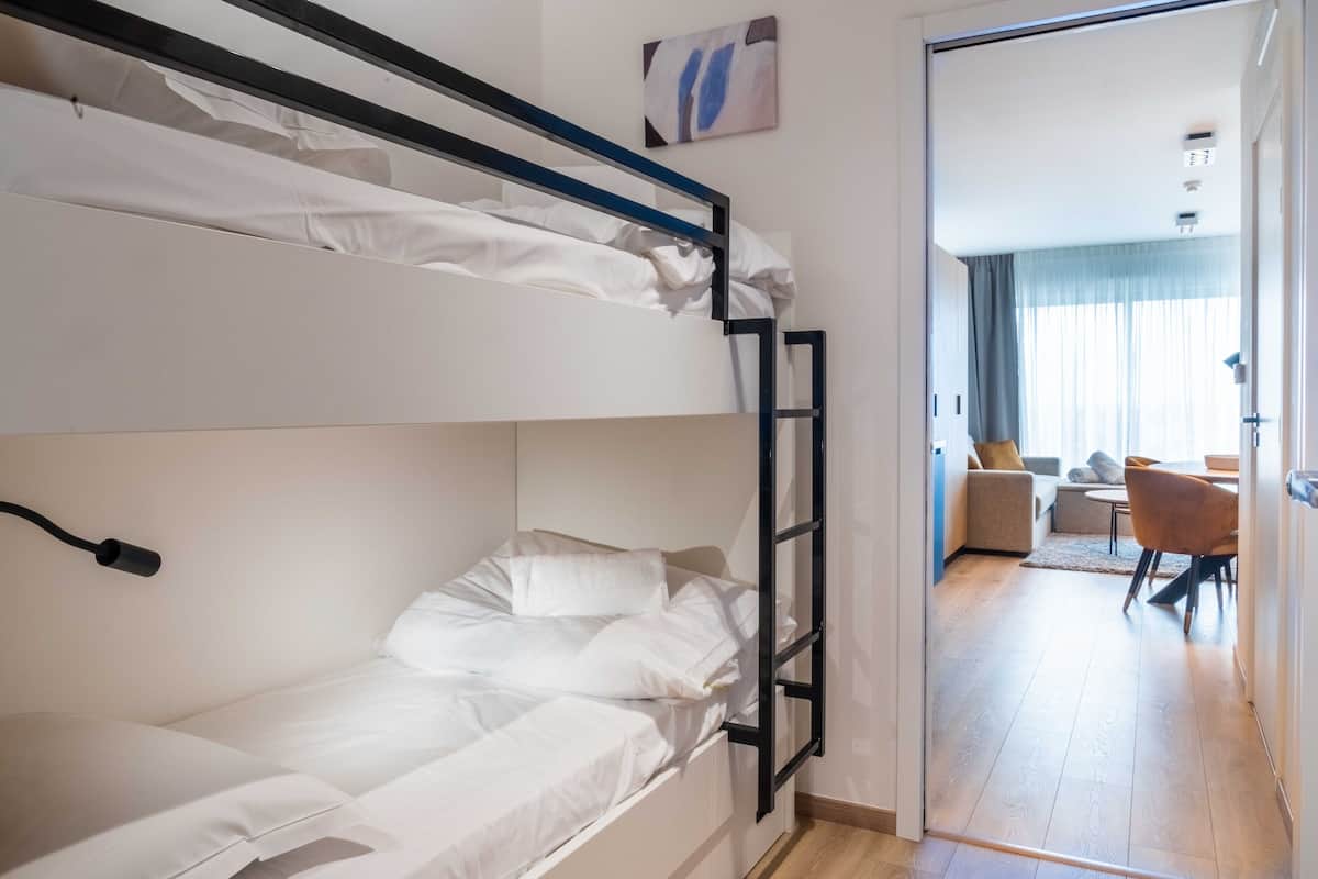 1 Schlafzimmer, schallisolierte Zimmer, kostenloses WLAN, Bettwäsche