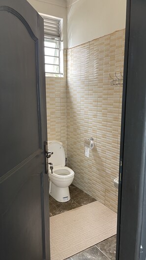 Combined shower/tub
