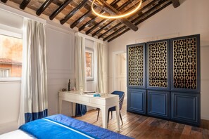 Junior Suite | Minibar, in-room safe, desk, laptop workspace - Campo di Marte (Rome)