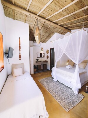 Minibar, free WiFi, bed sheets - Pousada Vila Rosa dos Ventos (Porto Seguro)