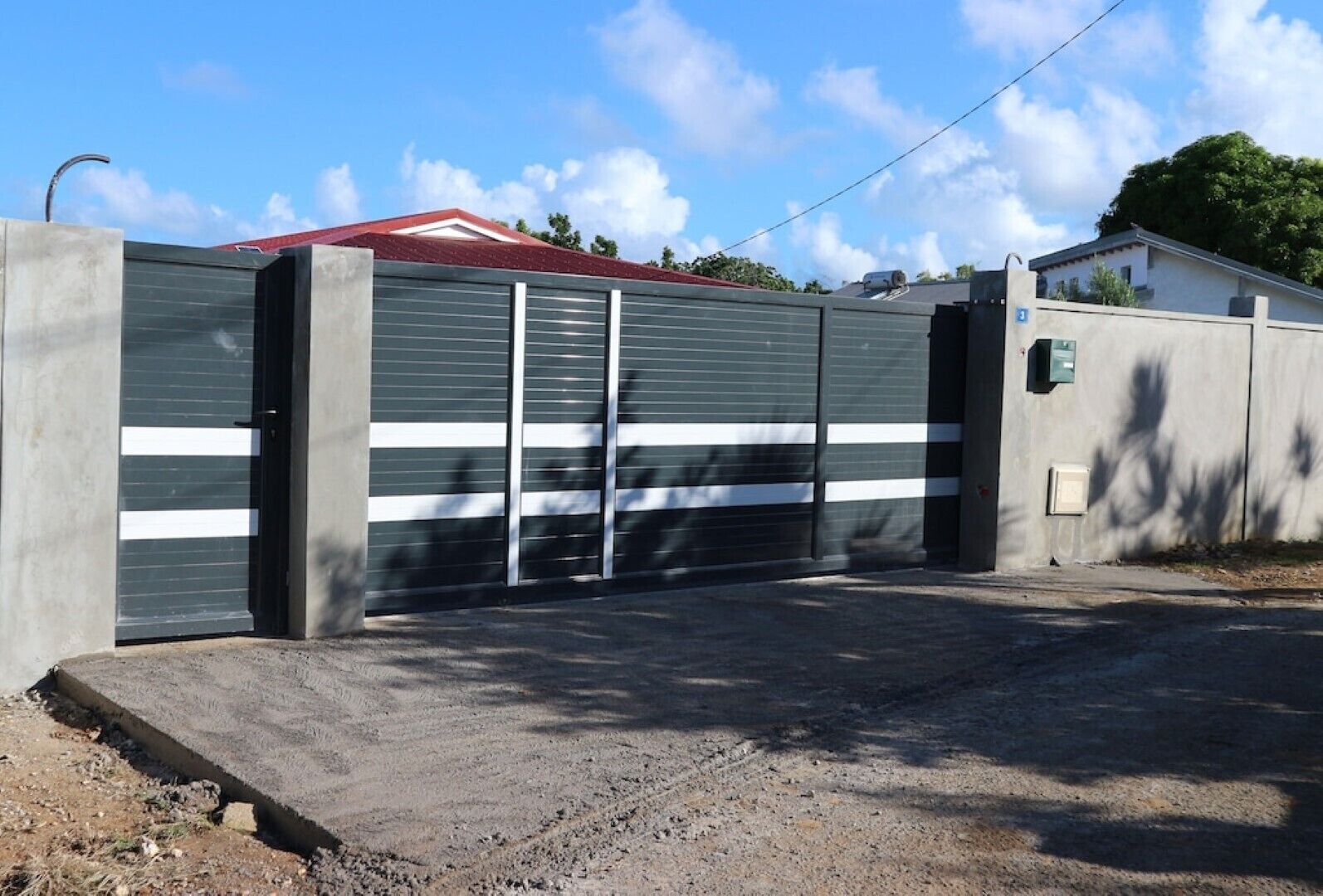 Enceinte de l’hébergement