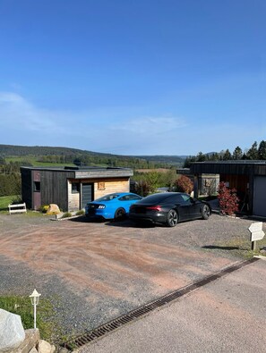 Property grounds - Luxury Chalet l'écureuil with private spa at Nature Cottage Vosges (Anould)