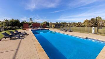 Indoor pool, outdoor pool
