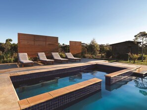 Indoor pool, outdoor pool