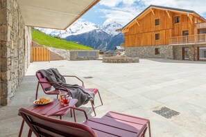 2 bedroom apartment - 4-6 people | Terrace/patio - La Cour Aux Ecureuils (Peisey-Nancroix)