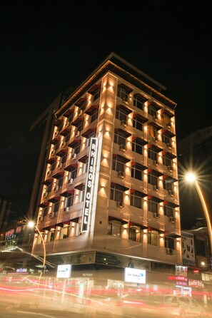 Majoituspaikan julkisivu